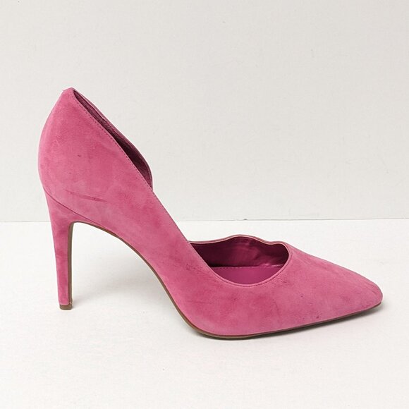 Vince Camuto Faiva Pumps, Pink Suede, Women's 11 - Picture 1 of 5